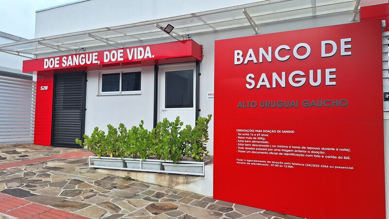 Ir para  <p>O Banco de Sangue de Erechim est&aacute; precisando de doa&ccedil;&otilde;es dos grupos sangu&iacute;neos O Positivo (O+) e O Negativo (O-), fundamentais para atender &agrave; demanda de pacientes em tratamentos...