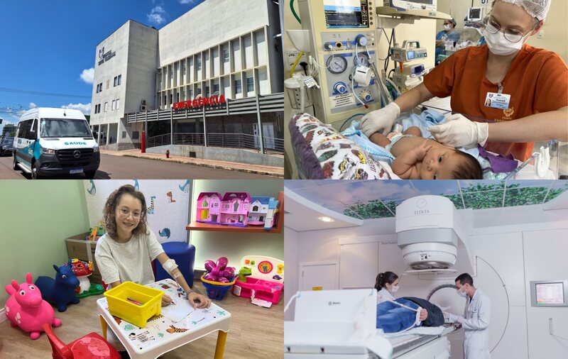 Ir para  <p>A Funda&ccedil;&atilde;o Hospitalar Santa Terezinha de Erechim (FHSTE) iniciou o ano de 2025 com uma s&eacute;rie de conquistas estruturantes para a sa&uacute;de p&uacute;blica regional. A mais significativa delas foi...