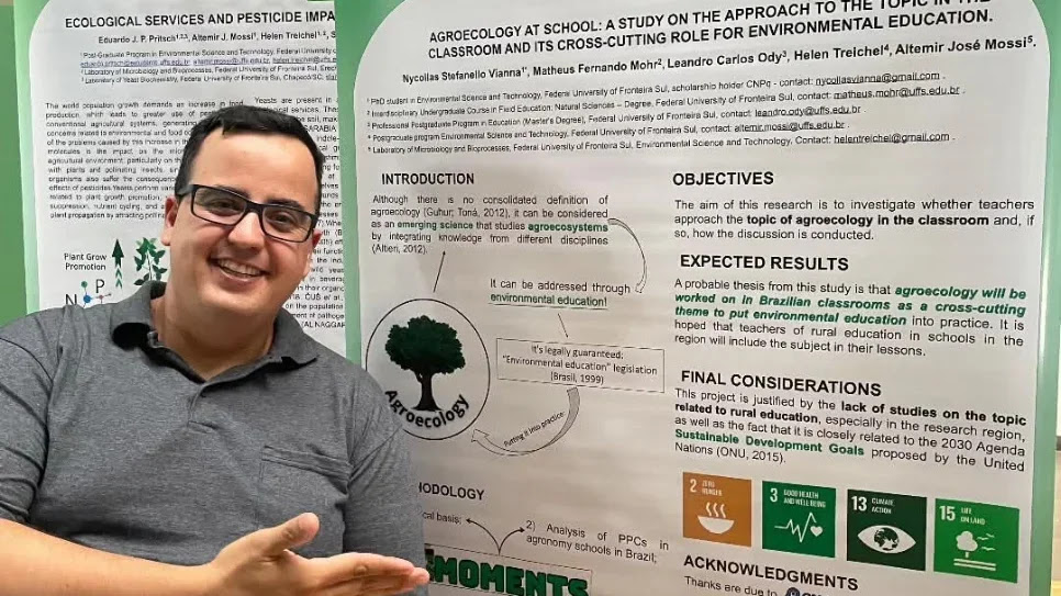Ir para  <p><big><small>Nycollas Stefanello Vianna &eacute; o primeiro estudante do PPGCTA a apresentar qualifica&ccedil;&atilde;o de doutorado</small></big></p>

<p><big>O Programa de...