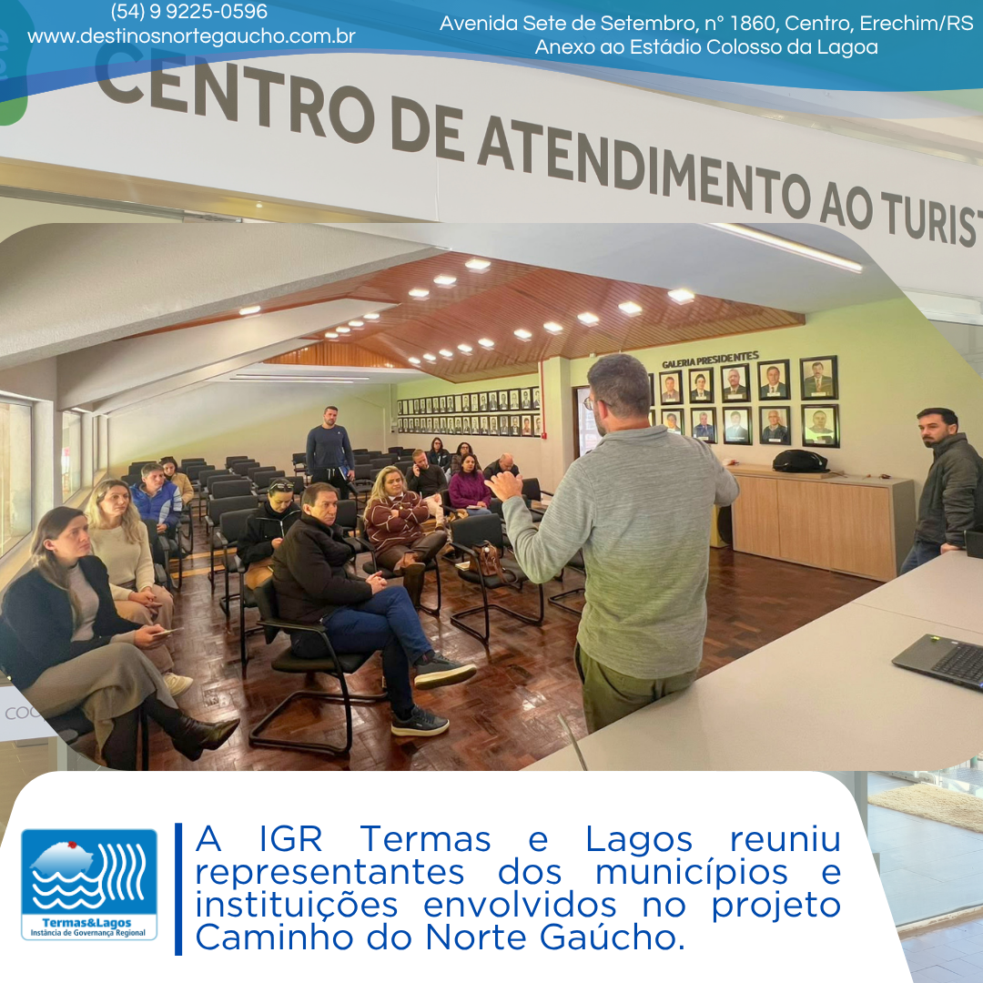 Ir para Projeto Caminho do Norte Gaúcho inicia implantação e amplia integração do turismo regional