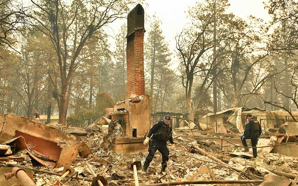 Ir para  <p><big>O inc&ecirc;ndio que atinge o norte da Calif&oacute;rnia desde quinta-feira, o Camp Fire, deixou 42 mortos at&eacute; agora e se tornou o mais letal registrado no estado americano. J&aacute; o Woolsey, que...