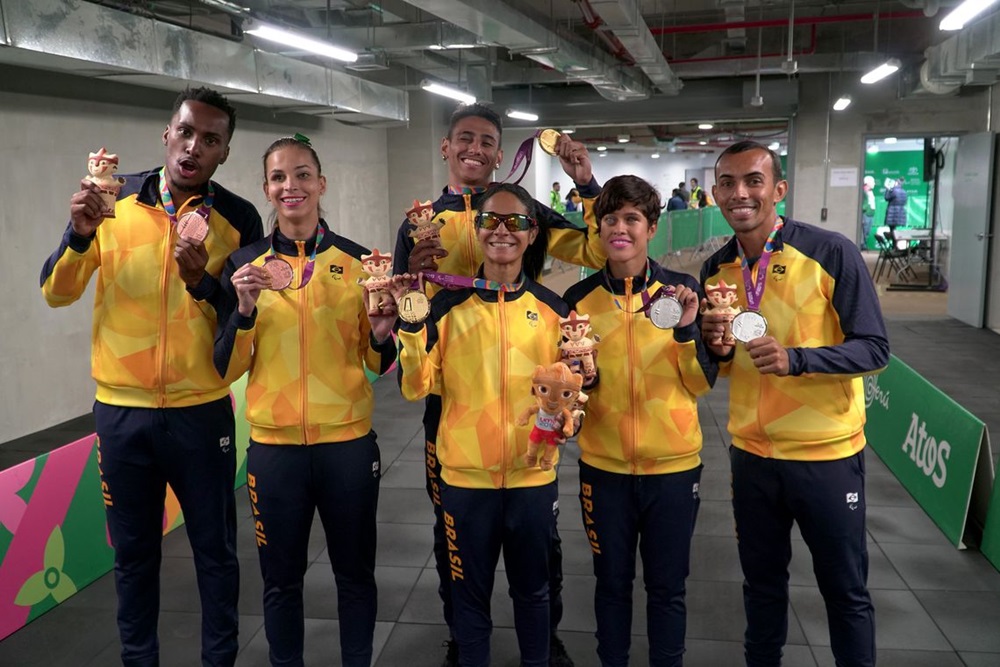 Ir para  <p><big>Disputado oficialmente desde 1999, os Jogos Parapan-americanos t&ecirc;m agora o Brasil como o dono da melhor campanha de todos os tempos: 308 medalhas, 124 ouros, 99 pratas e 85 bronzes. Essa &eacute; a quarta vez...