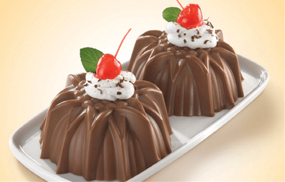 Ir para  <ul>
	<li>1 sach&ecirc; de gelatina sem sabor (12g)</li>
	<li>1/2 x&iacute;cara (ch&aacute;) de &aacute;gua (100ml)</li>
	<li>1 lata de leite condensado</li>
	<li>1 lata de creme...