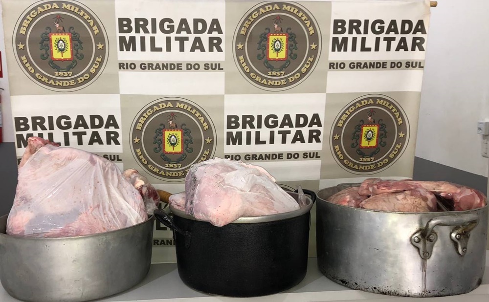 Ir para  <p><big>Durante a manh&atilde; desta ter&ccedil;a-feira, 23, policias da Brigada Militar&nbsp;receberam a informa&ccedil;&atilde;o de que abigeat&aacute;rios estariam cometendo crimes no&nbsp;interior do...