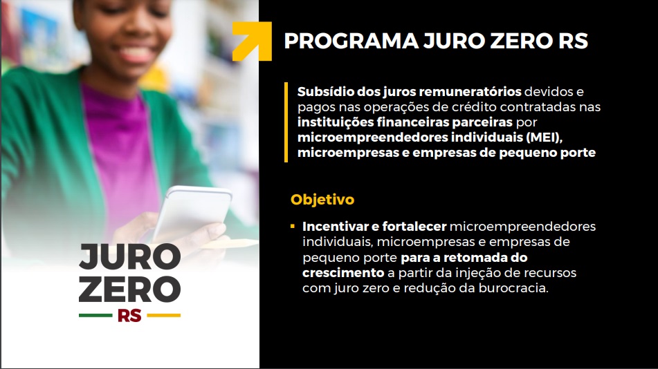 Ir para  <p><big>O munic&iacute;pio de Viadutos atrav&eacute;s de uma parceria com o Governo do Estado - RS adere ao Programa Juro Zero, para voc&ecirc; que tem MEI, micro e pequena empresa poder&aacute; estar buscando...