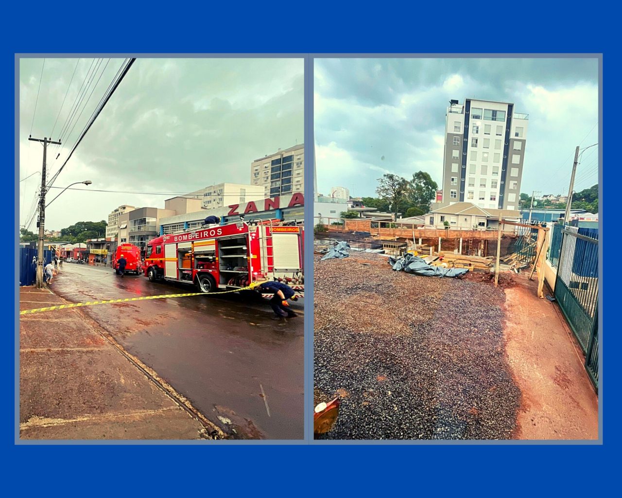 Ir para  <p>Acaba se ser confirmado pela Funda&ccedil;&atilde;o Hospitalar Santa Terezinha o &oacute;bito de Luiz Alberto Quadros Ribeiro, que ficou soterrado em uma obra ap&oacute;s deslizamento de terra, na Avenida Germano Hoffman....