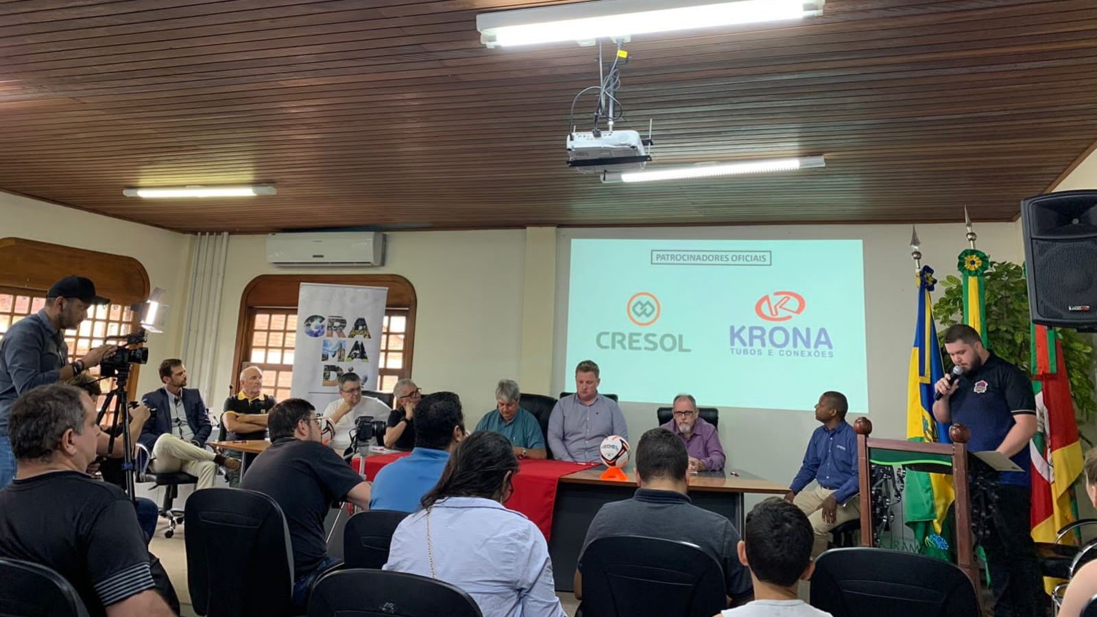 Ir para  <p>Na &uacute;ltima quinta-feira (09) foi realizado o lan&ccedil;amento da 2&deg; Super Copa Gramado de Futsal. Considerado um dos principais calend&aacute;rios da pr&eacute;-temporada brasileira de Futsal, a Super Copa...