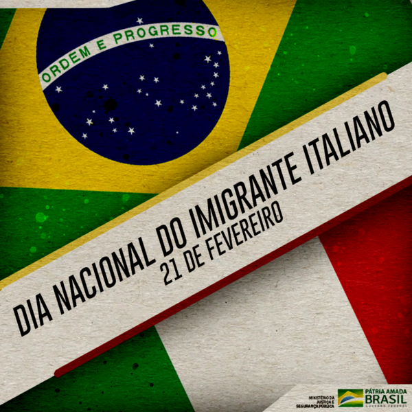 Ir para  <p><big>Hoje, dia 21 de fevereiro de 2024 &eacute; o dia oficial do imigrante italiano que, com garra e muita determina&ccedil;&atilde;o ajudou na constru&ccedil;&atilde;o do nosso pa&iacute;s. Nesse ano...