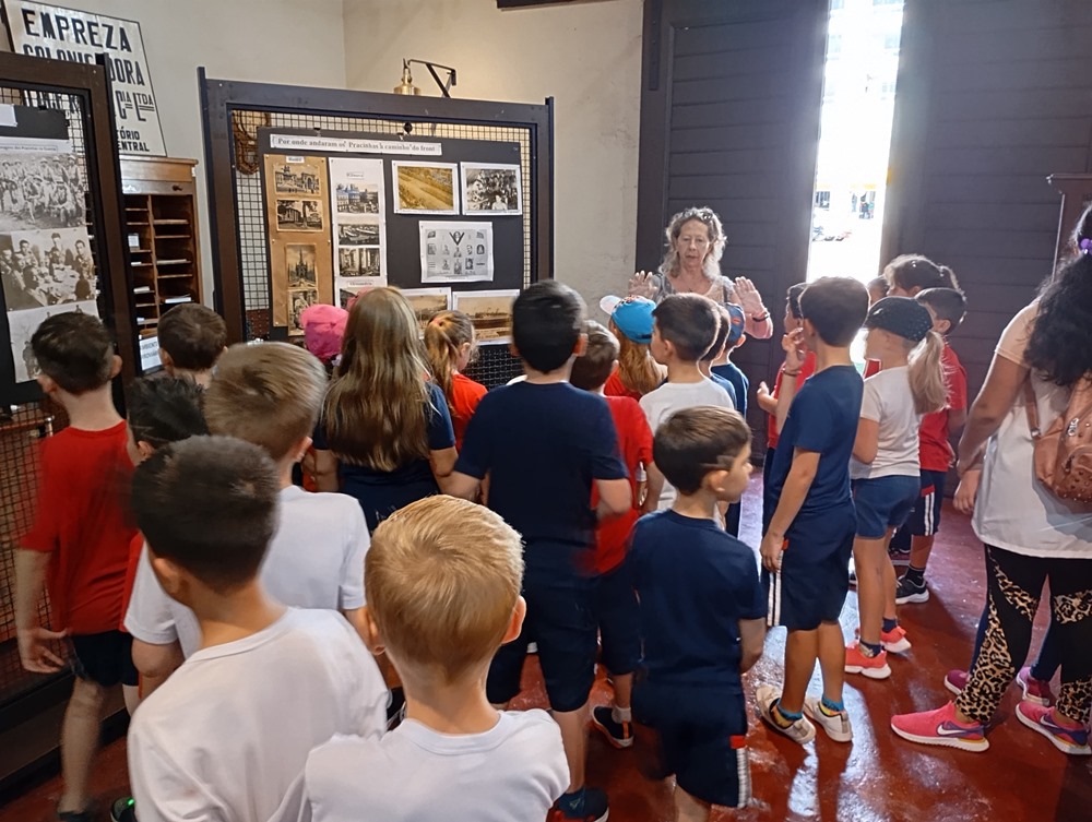 Ir para  <p><big>Na &uacute;ltima sexta-feira (06/04), alunos do Col&eacute;gio Franciscano S&atilde;o Jos&eacute; de Erechim realizaram uma visita ao Museu Municipal Irm&atilde; Celina...