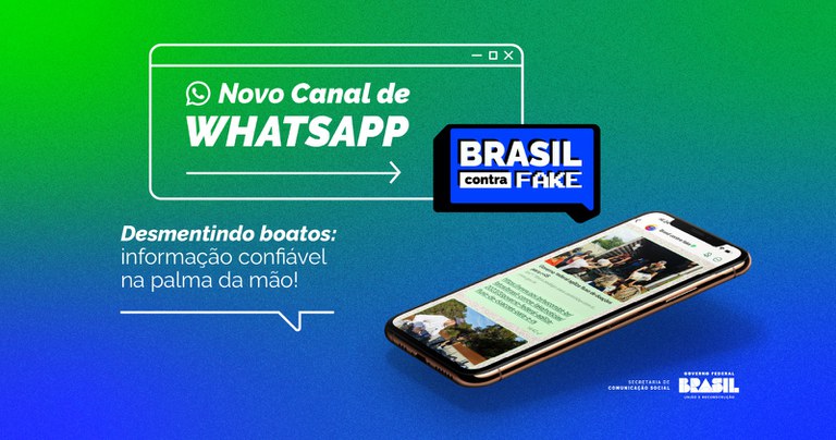 Ir para  <p>Lan&ccedil;ado no come&ccedil;o da atual gest&atilde;o, o&nbsp;<strong>Brasil Contra Fake</strong>&nbsp;&eacute; uma a&ccedil;&atilde;o da Secretaria de Comunica&ccedil;&atilde;o Social...