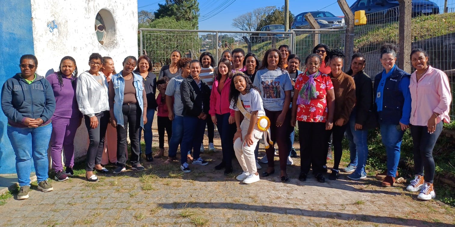 Ir para  <p><big>As mulheres remanescentes de comunidades quilombolas no RS protagonizam o Dia Internacional da Mulher Negra, Latino-americana e Caribenha (25/07). A data foi institu&iacute;da em 1992, atrav&eacute;s da...